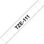 Brother Tape Black on Clear 6mm